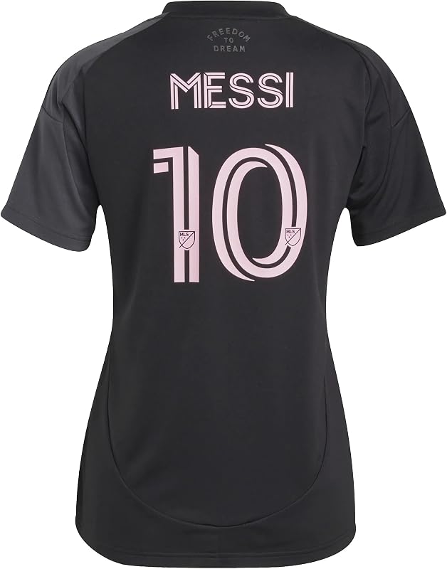 Inter Miami CF Away Jersey #10 Messi (Black/Pink)
